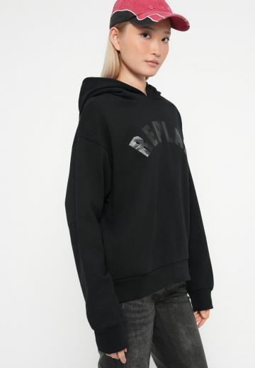 Пуловер с капюшоном