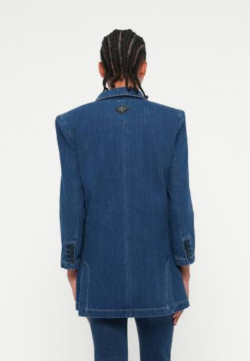 Длинный блейзер