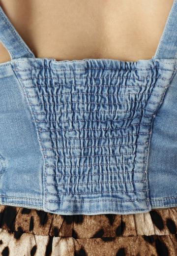 Джинсовая жилетка