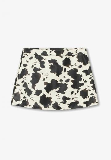 Кожаная юбка