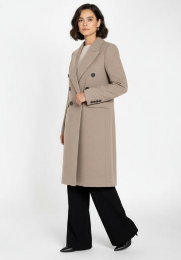 Шерстяное пальто