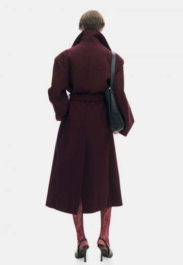 Шерстяное пальто