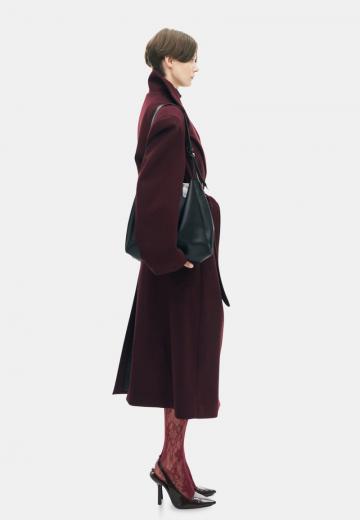 Шерстяное пальто