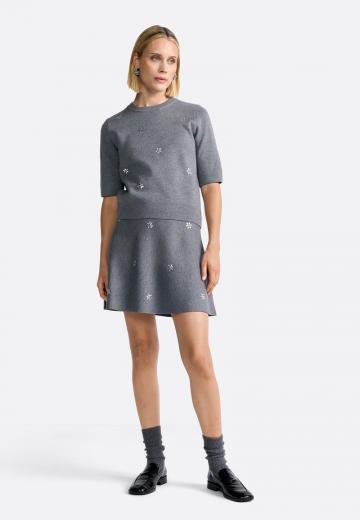 Вязаная юбка