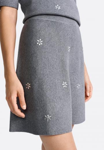 Вязаная юбка