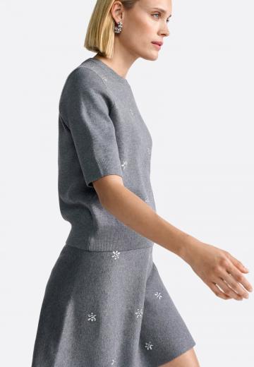 Вязаная юбка