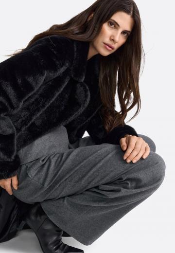 Шерстяное пальто