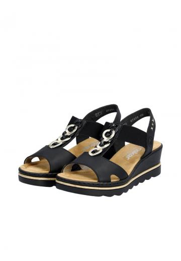 Босоножки на танкетке