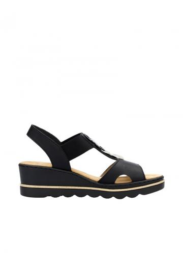 Босоножки на танкетке