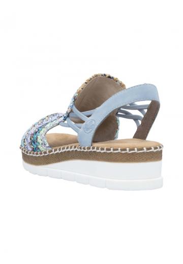 Босоножки на танкетке