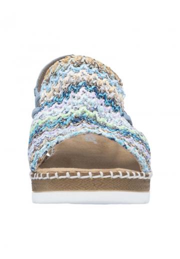 Босоножки на танкетке