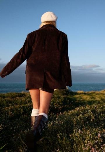 Короткое пальто