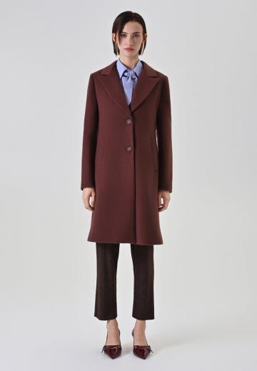 Шерстяное пальто