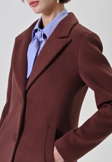 Шерстяное пальто