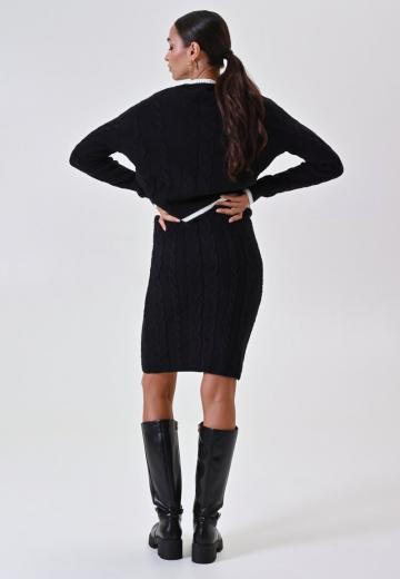 Вязаная юбка