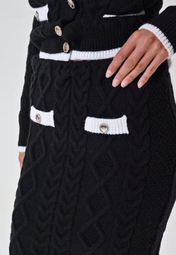 Вязаная юбка