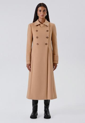 Шерстяное пальто