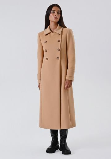 Шерстяное пальто