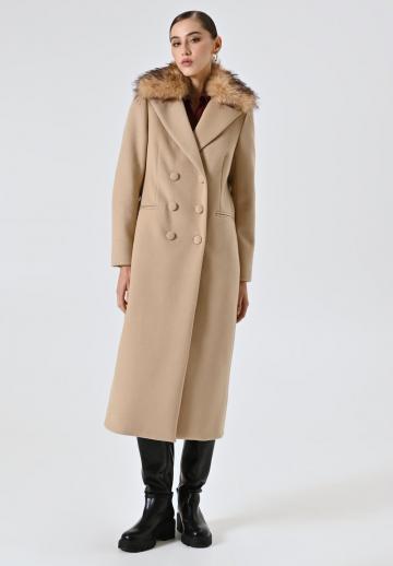 Шерстяное пальто