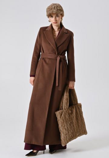 Шерстяное пальто