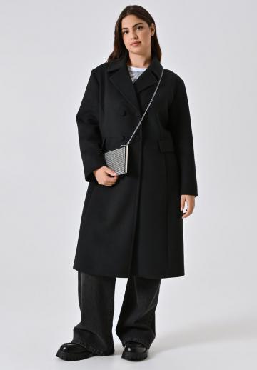 Шерстяное пальто