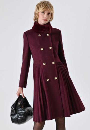 Шерстяное пальто