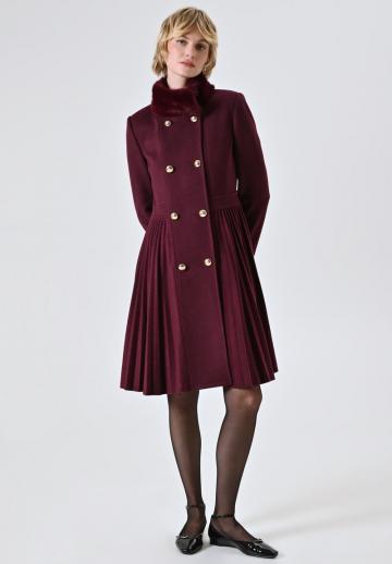 Шерстяное пальто