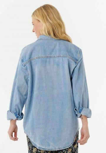 Джинсовая блузка