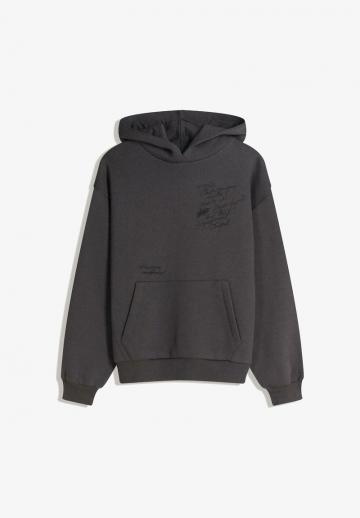 Пуловер с капюшоном