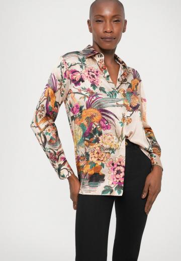 Шелковая блузка