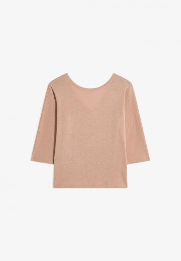 Пуловер с рукавом три четверти