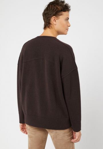 Длинный пуловер