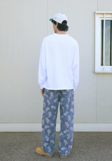 Прямые джинсы