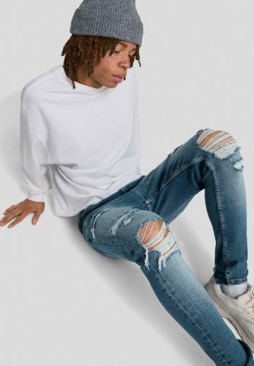 Узкие джинсы