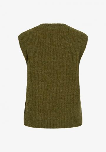 Пуловер с коротким рукавом