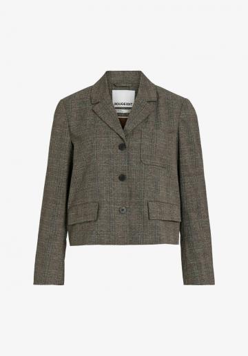 Блейзер с накладными карманами