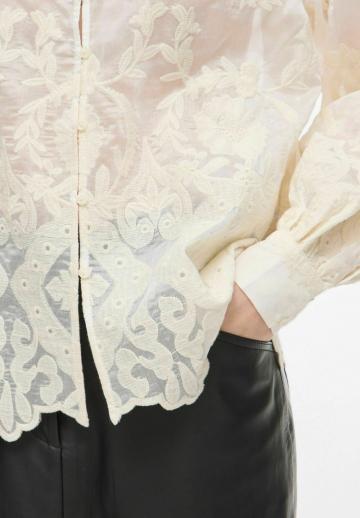 Кружевная блузка