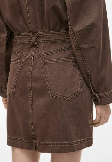 Джинсовое платье