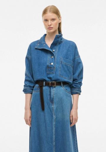 Джинсовая блузка