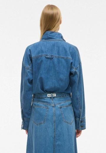 Джинсовая блузка