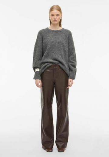 Длинный пуловер