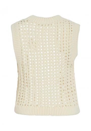 Пуловер без рукавов