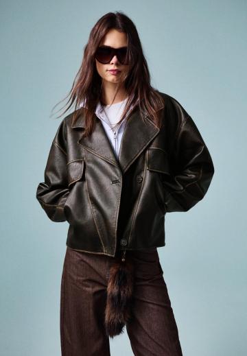 Кожаная куртка