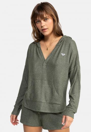 Пуловер с капюшоном