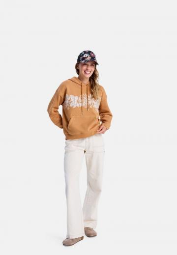 Пуловер с капюшоном