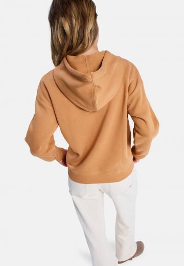 Пуловер с капюшоном