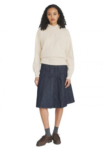 Пуловер с капюшоном