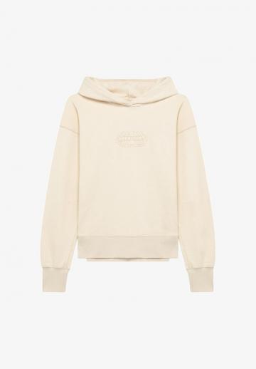 Пуловер с капюшоном