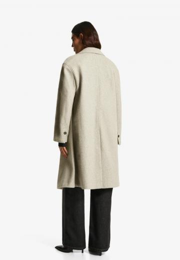 Шерстяное пальто