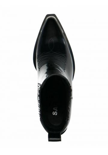 Полусапожки на высоком каблуке